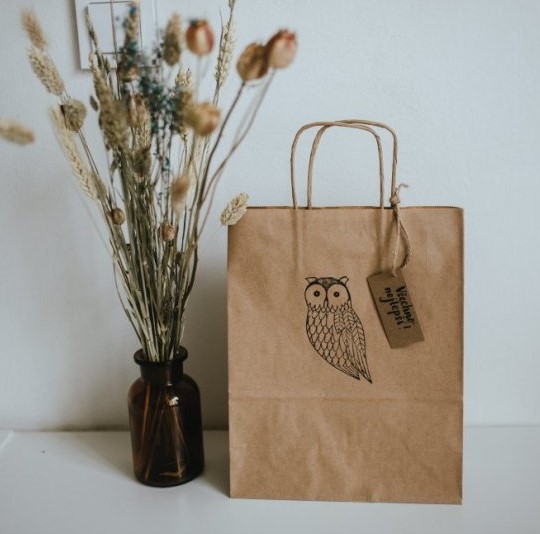 Dárková taška Be Nice - Sovička